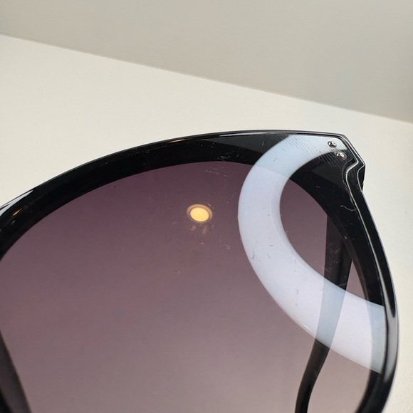 NANETTE LEOPRE SUNGLASSES HHNN0214-R NN313 OX BLACK SUNGLASSES - Picture 11 of 15